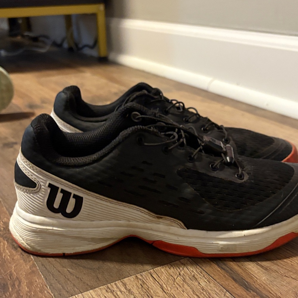 Wilson Black and White Sports Sneakers